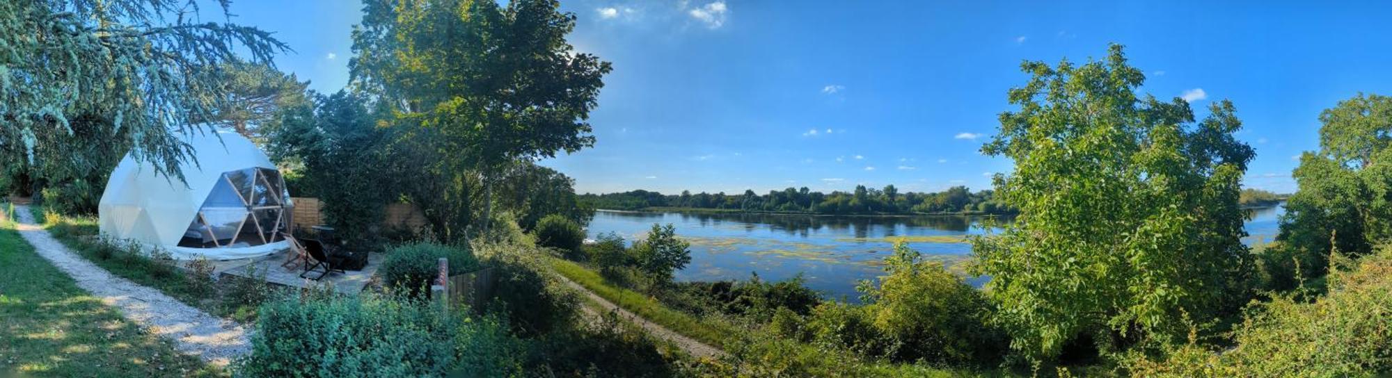 Saint-Dyé-sur-LoireDome Avec Vue Sur Loire Proche De Chambord别墅 外观 照片